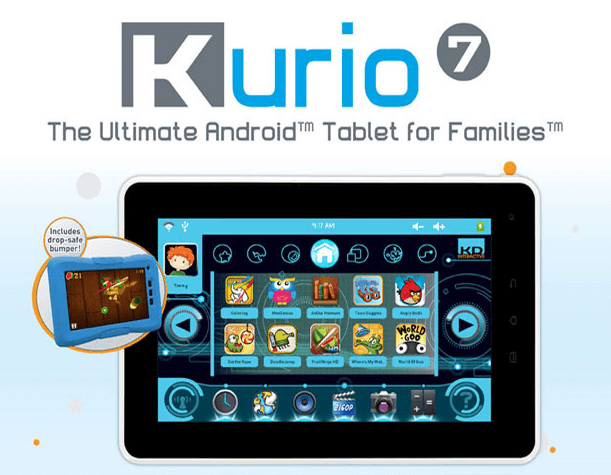 kurio tablet support phone number